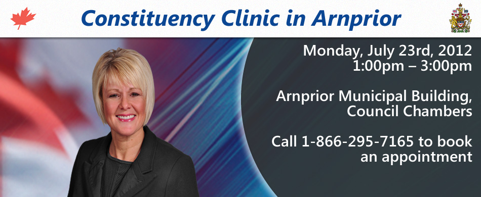 Constituency Clinic in Arnprior